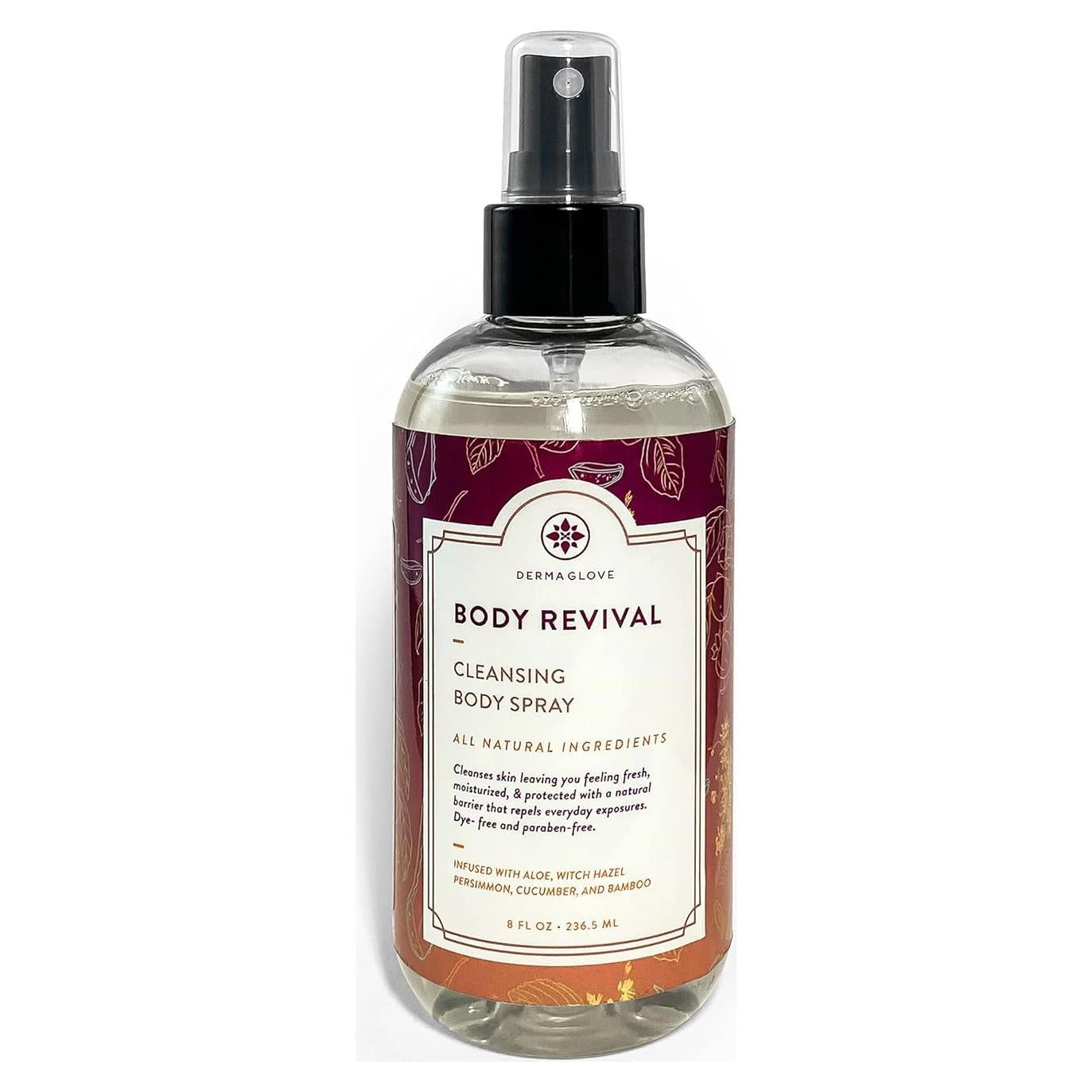 Mist Limpiador Corporal DERMAGLOVE 236.6 ml - Spray Sin Ducha