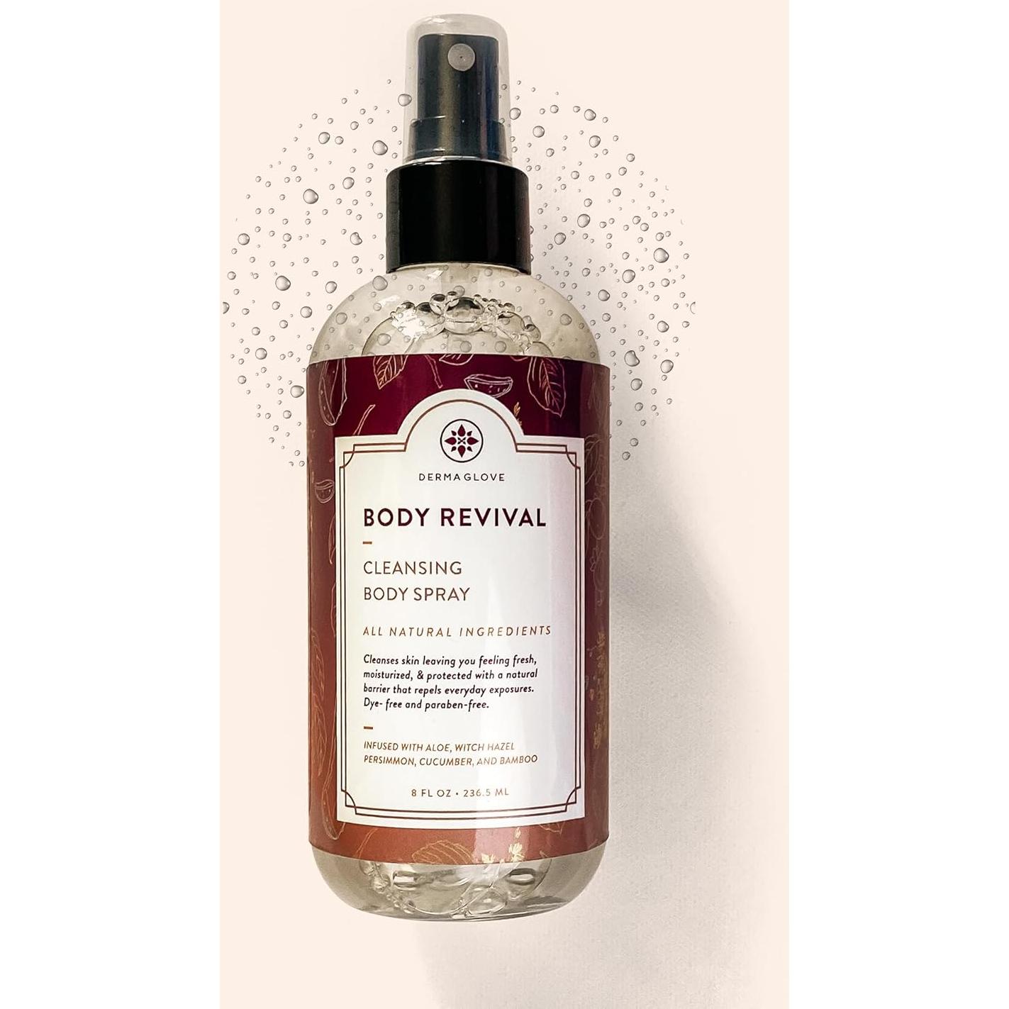 Mist Limpiador Corporal DERMAGLOVE 236.6 ml - Spray Sin Ducha