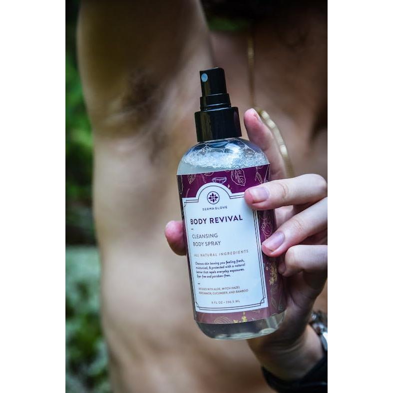 Mist Limpiador Corporal DERMAGLOVE 236.6 ml - Spray Sin Ducha