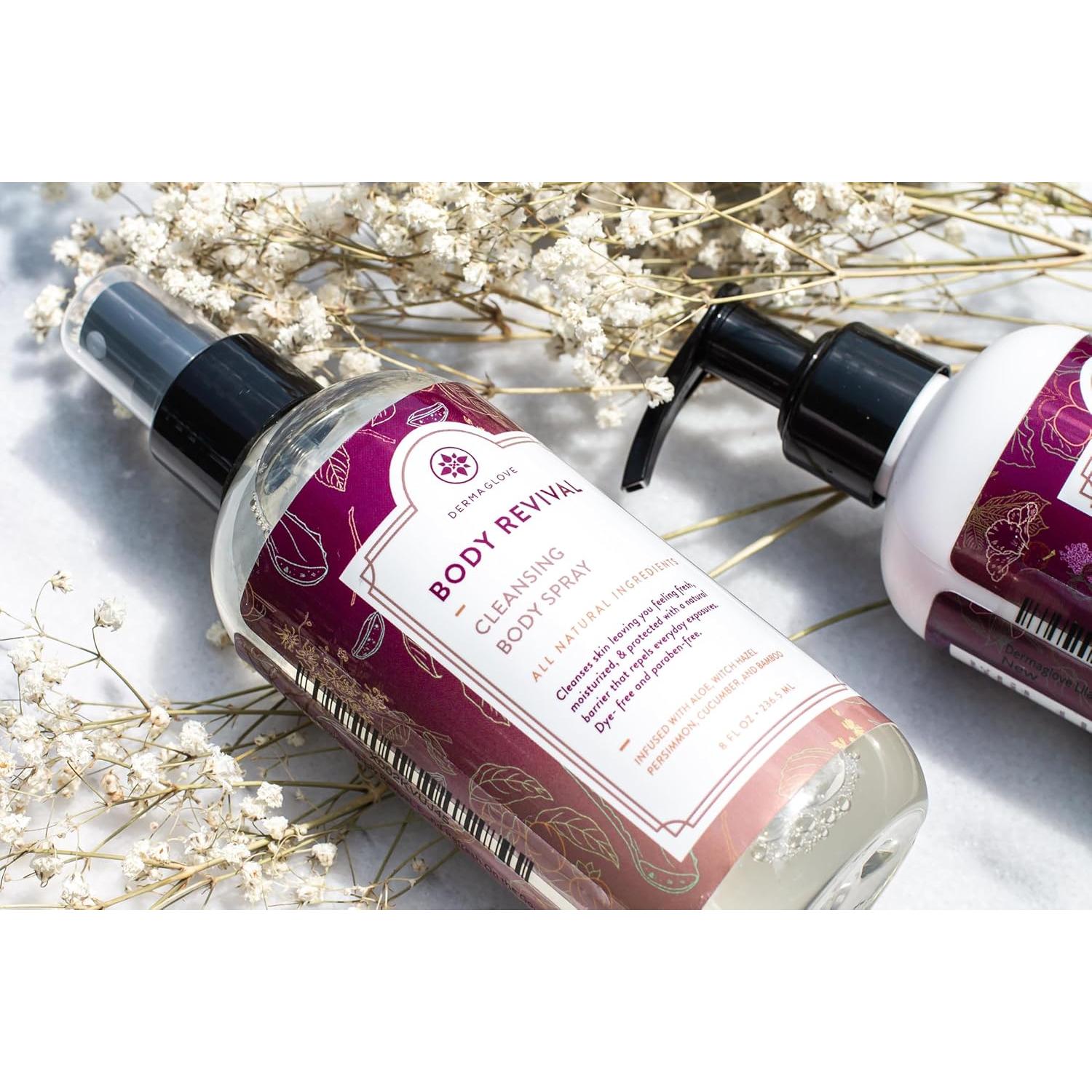 Mist Limpiador Corporal DERMAGLOVE 236.6 ml - Spray Sin Ducha