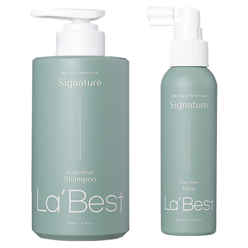 Set Champú y Tónico La'Best Natural Balanceado pH 500ml + 120ml