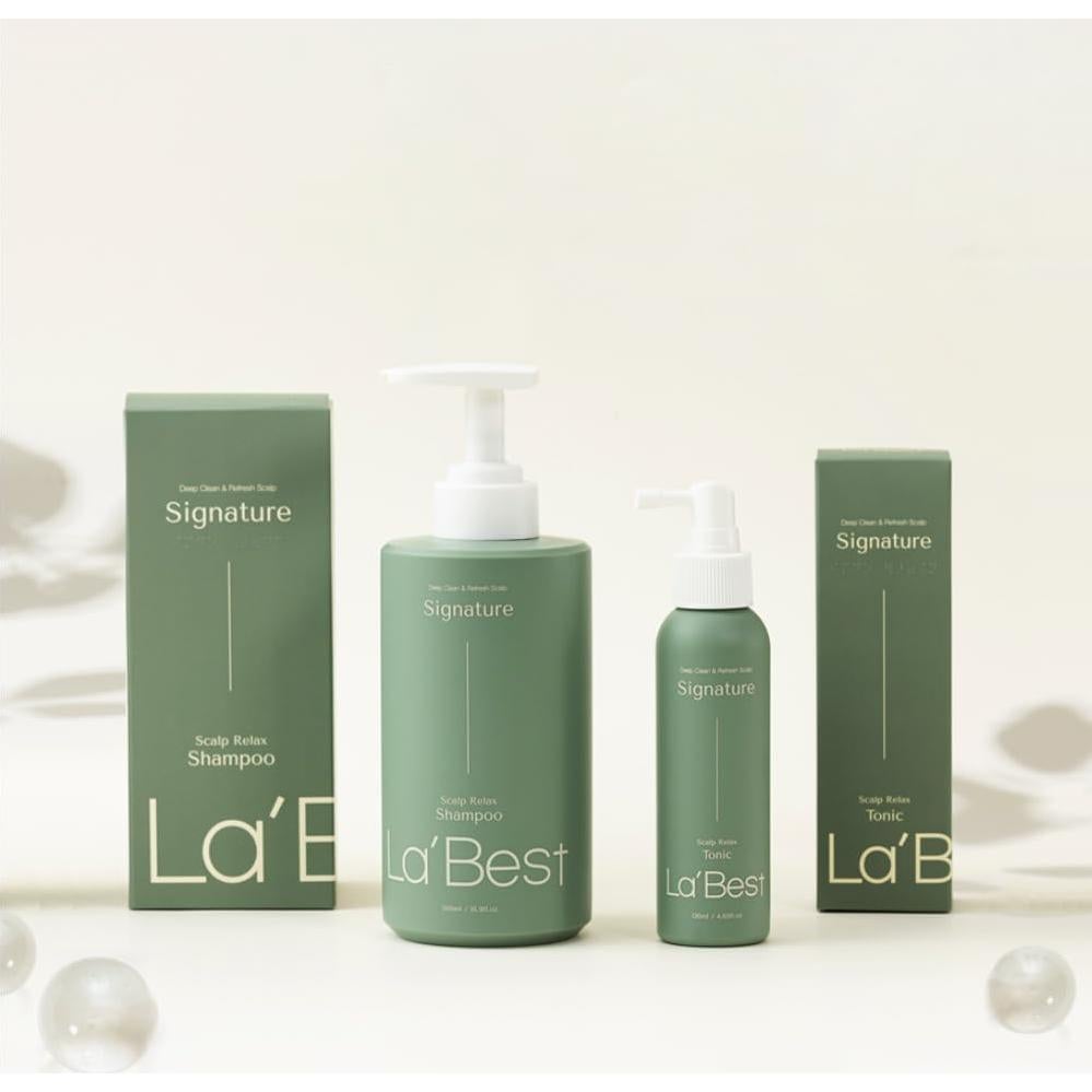 Set Champú y Tónico La'Best Natural Balanceado pH 500ml + 120ml