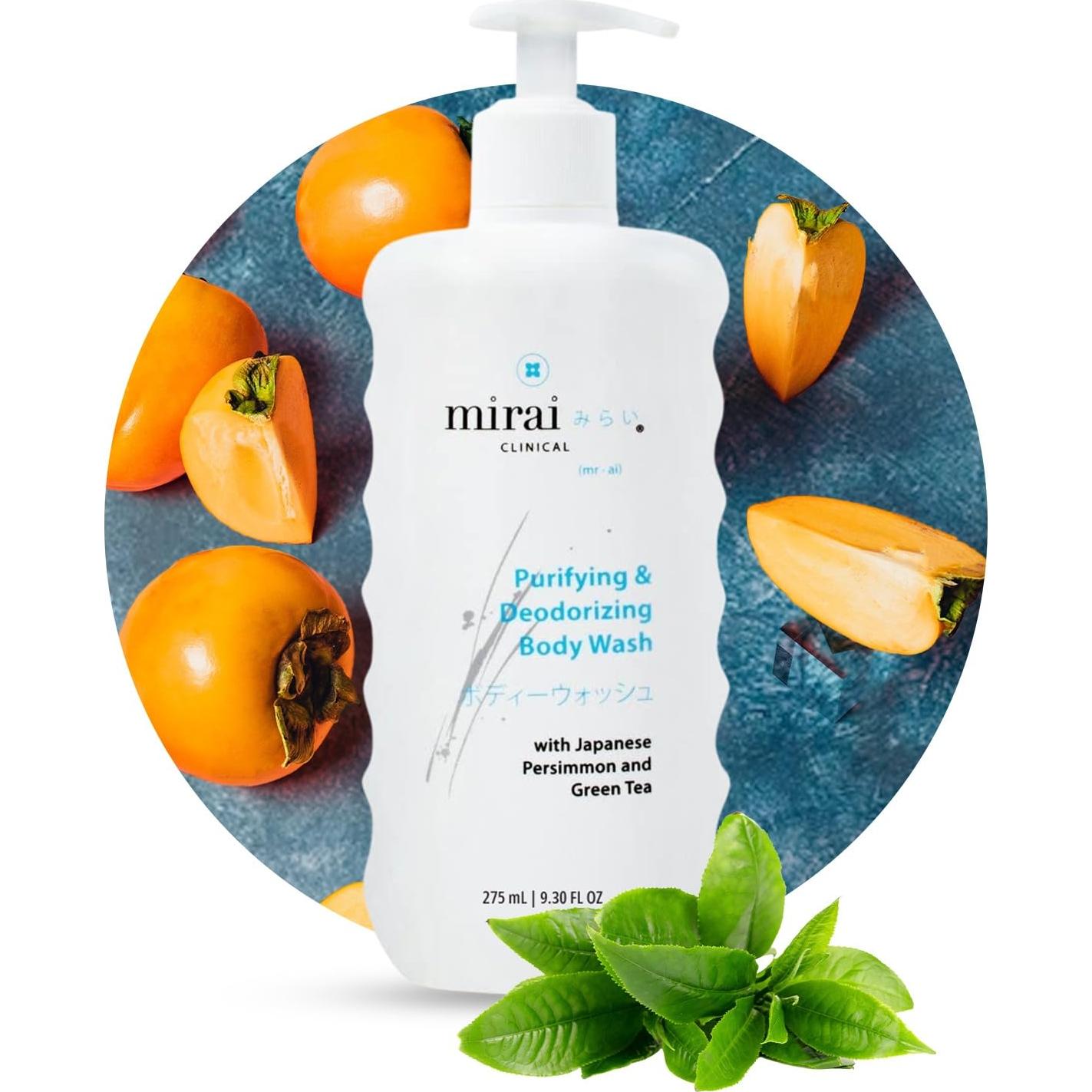 Paquete de Frescura Definitiva Mirai Clinical - Toallitas, Desodorante y Gel de Ducha