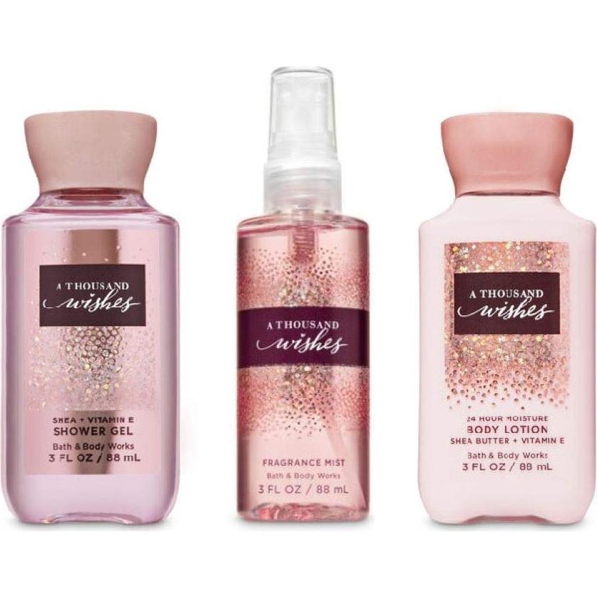 Set de Viaje Mil Deseos 2019 - Gel de Ducha y Loción