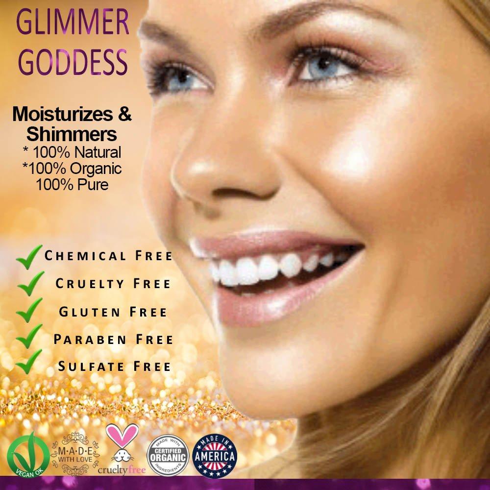 Loción Corporal Bronceadora Orgánica Glimmer Goddess 226 g