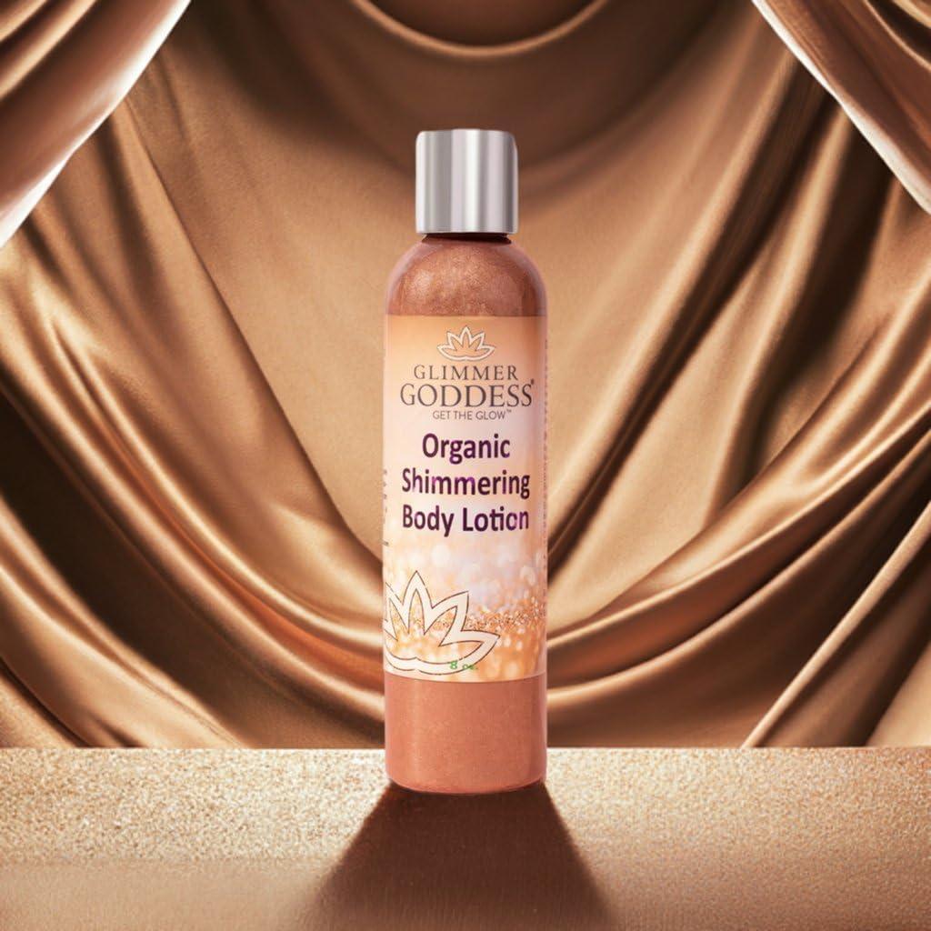 Loción Corporal Bronceadora Orgánica Glimmer Goddess 226 g