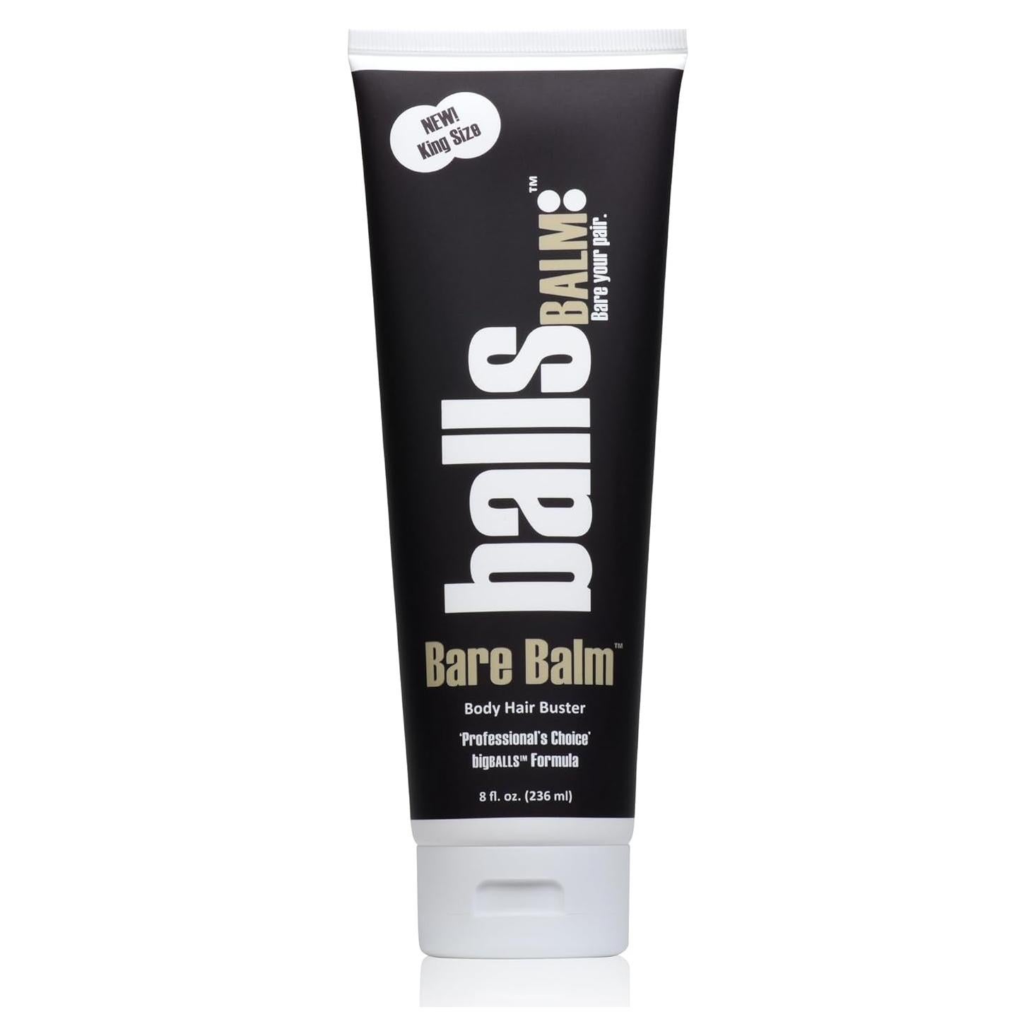 Bare Balm - Crema Eliminadora de Vello Corporal Masculino 227g