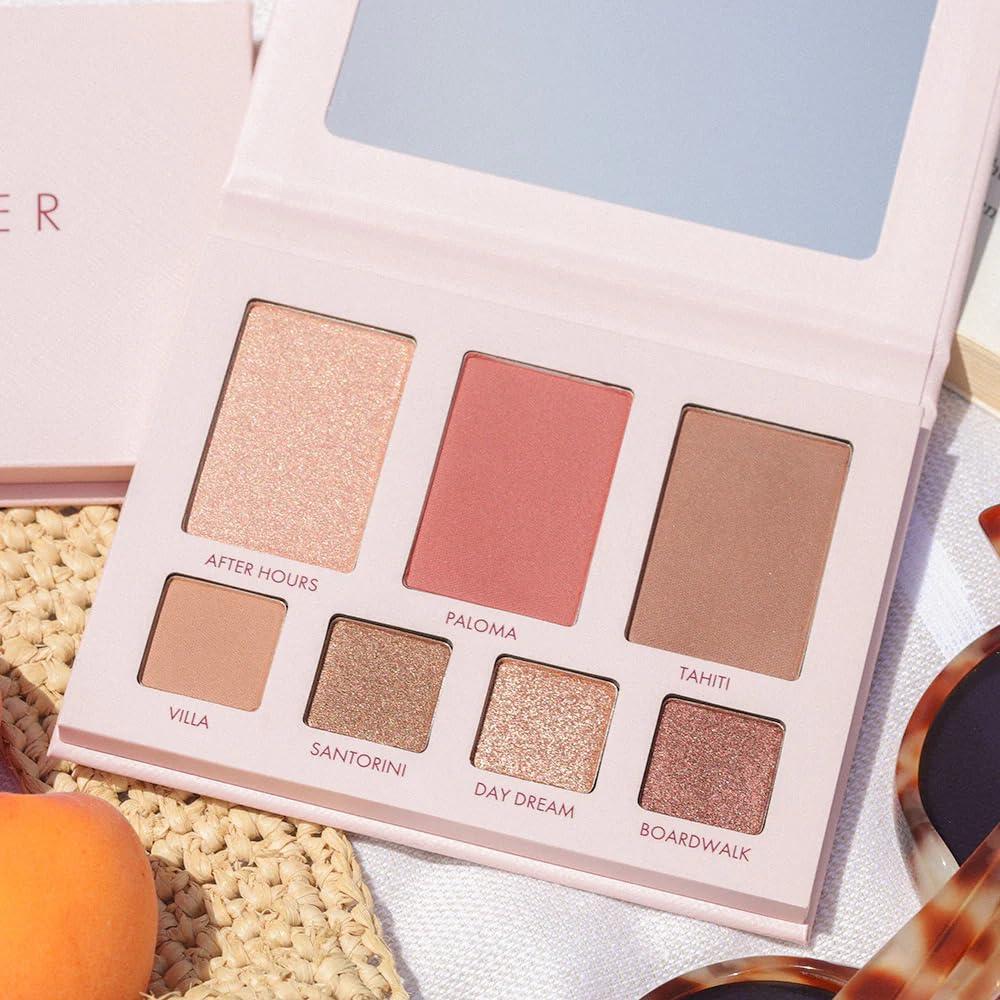 Paleta de Maquillaje Wander Beauty Getaway - Island Hop - 4 Sombras, Rubor, Iluminador y Bronceador