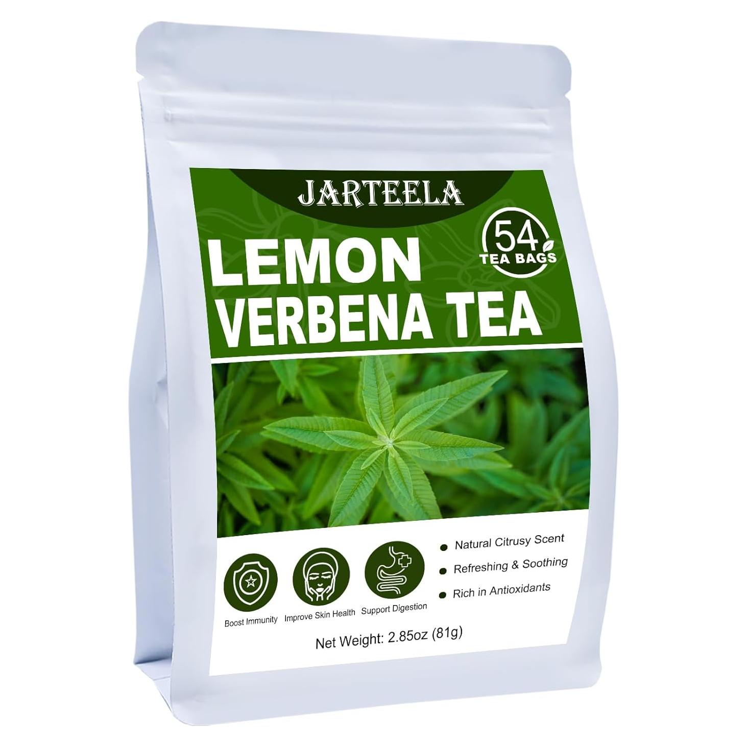 Té de Verbena de Limón Jarteela 54 Bolsitas Sin Cafeína