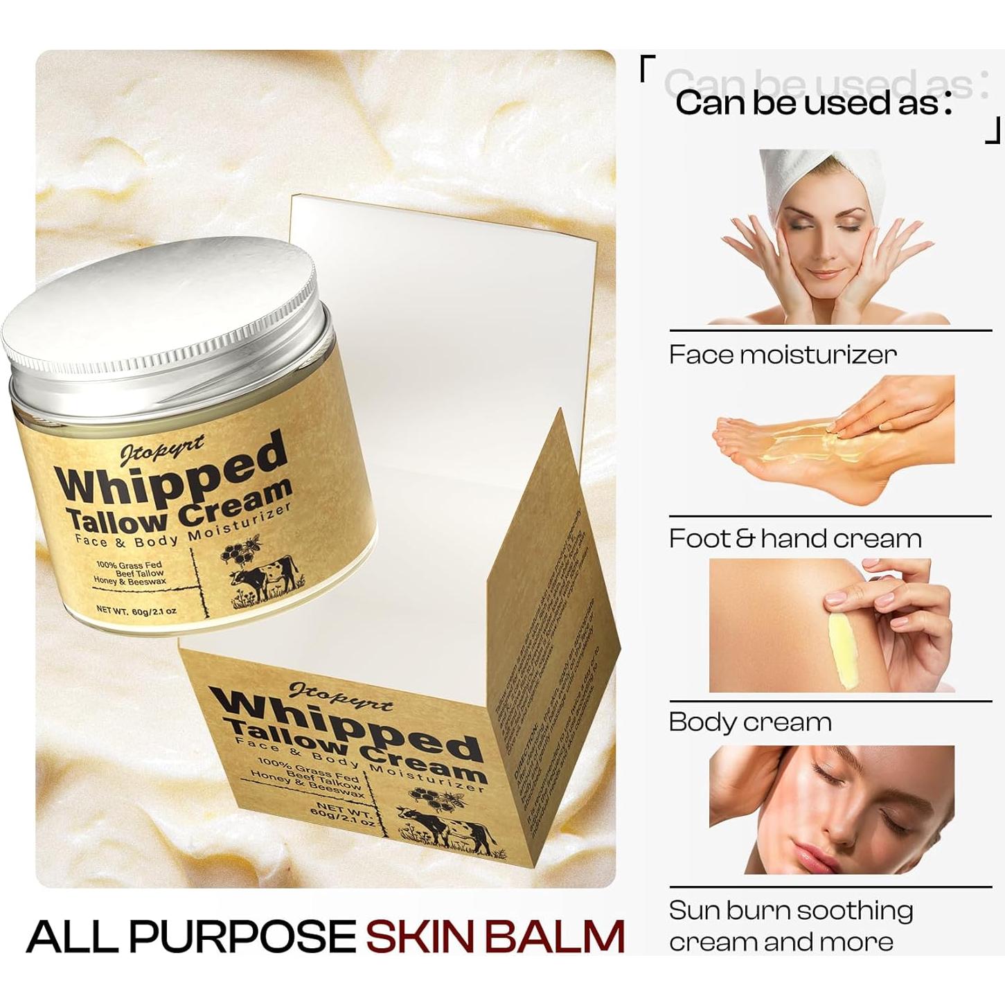 Bálsamo Hidratante de Grasa de Res Orgánica Jtopyrt 150g