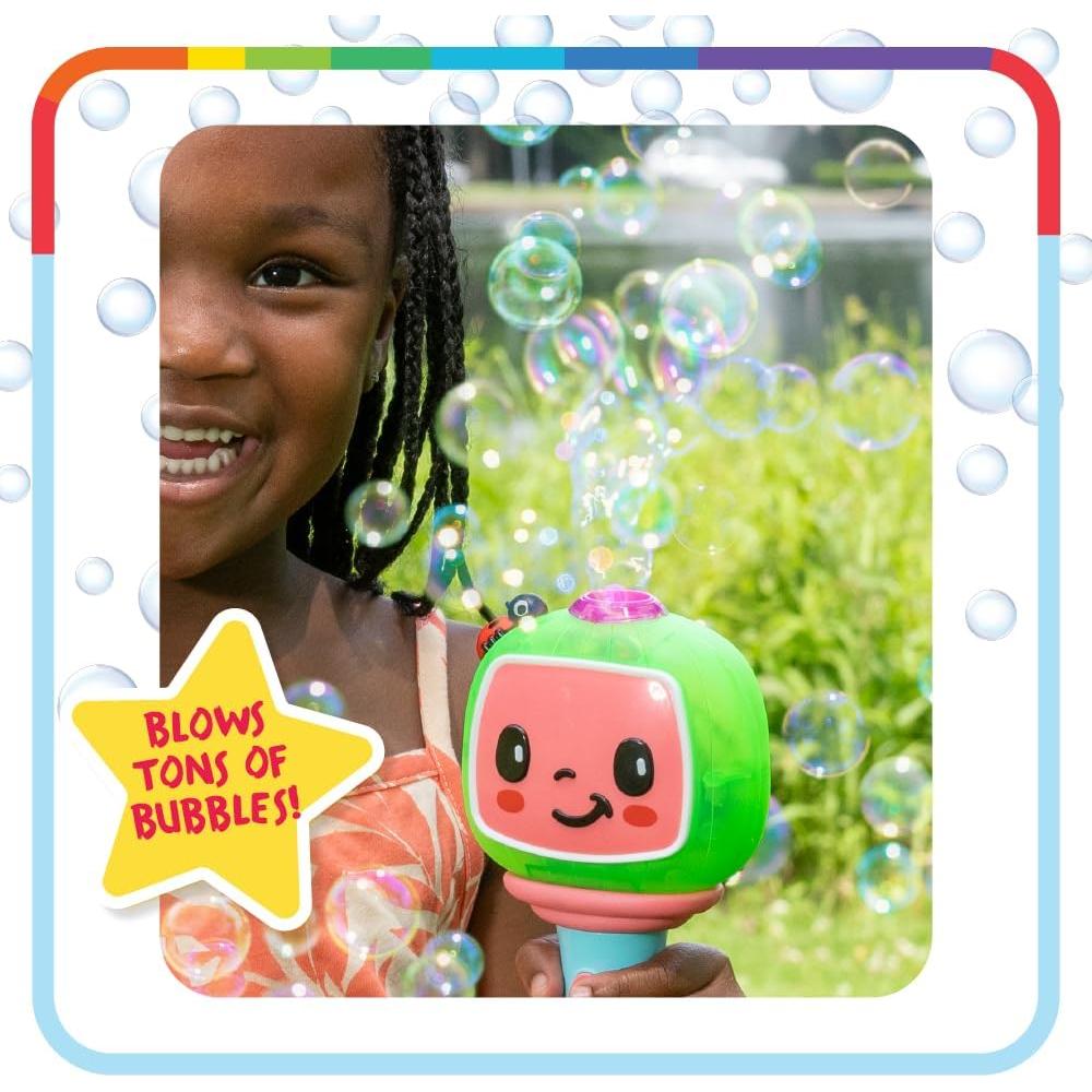 Varita Musical Cocomelon con Burbujas y Luz 118ml