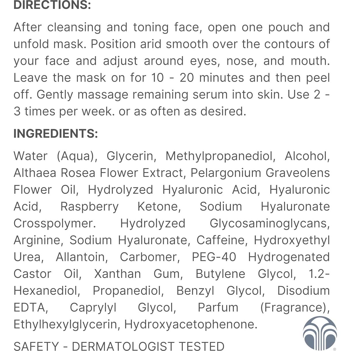 Máscara Facial Hidratante Nu Skin Ultimate Waterfull - 8 Unidades