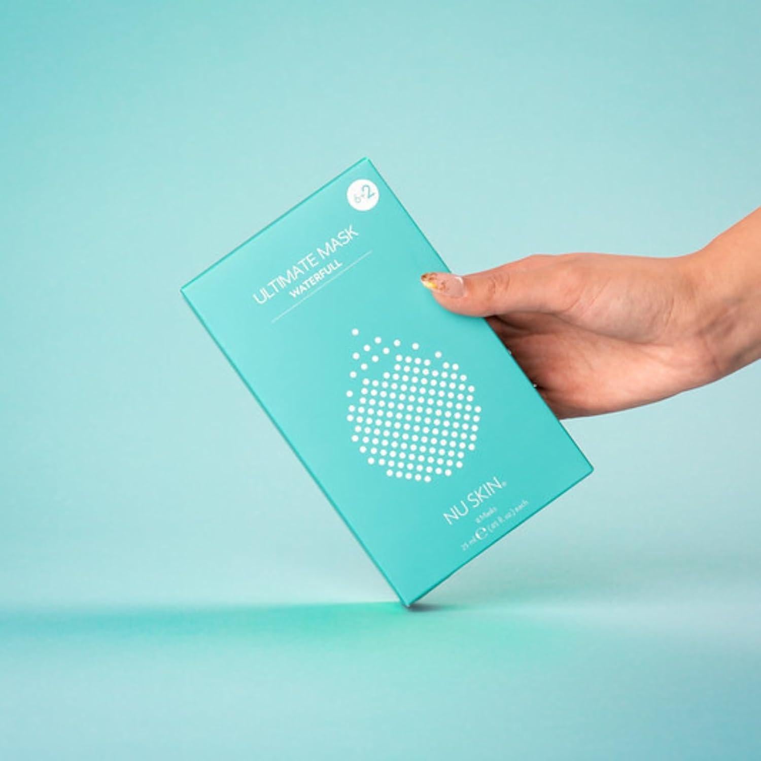 Máscara Facial Hidratante Nu Skin Ultimate Waterfull - 8 Unidades