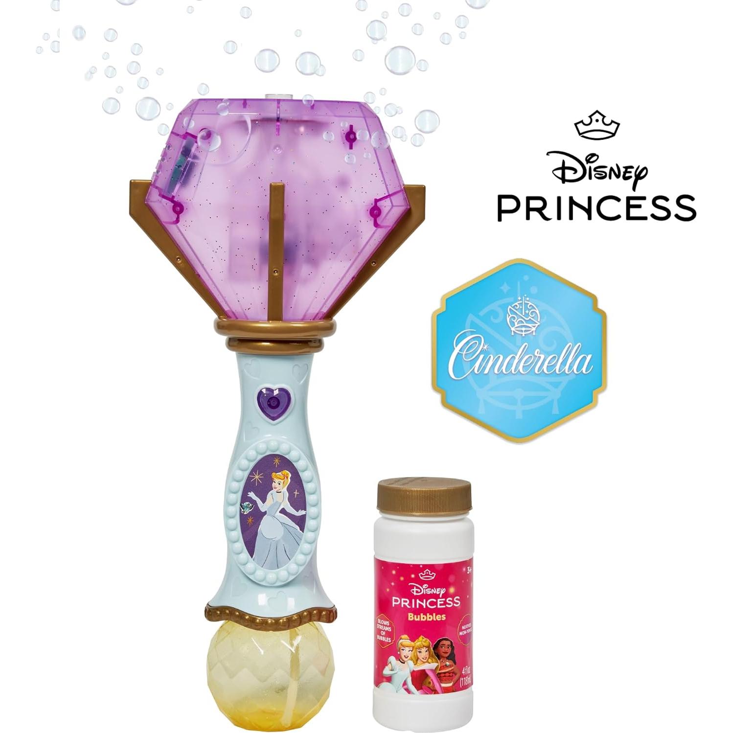 Varita Musical de Burbujas Disney Cenicienta con Luz