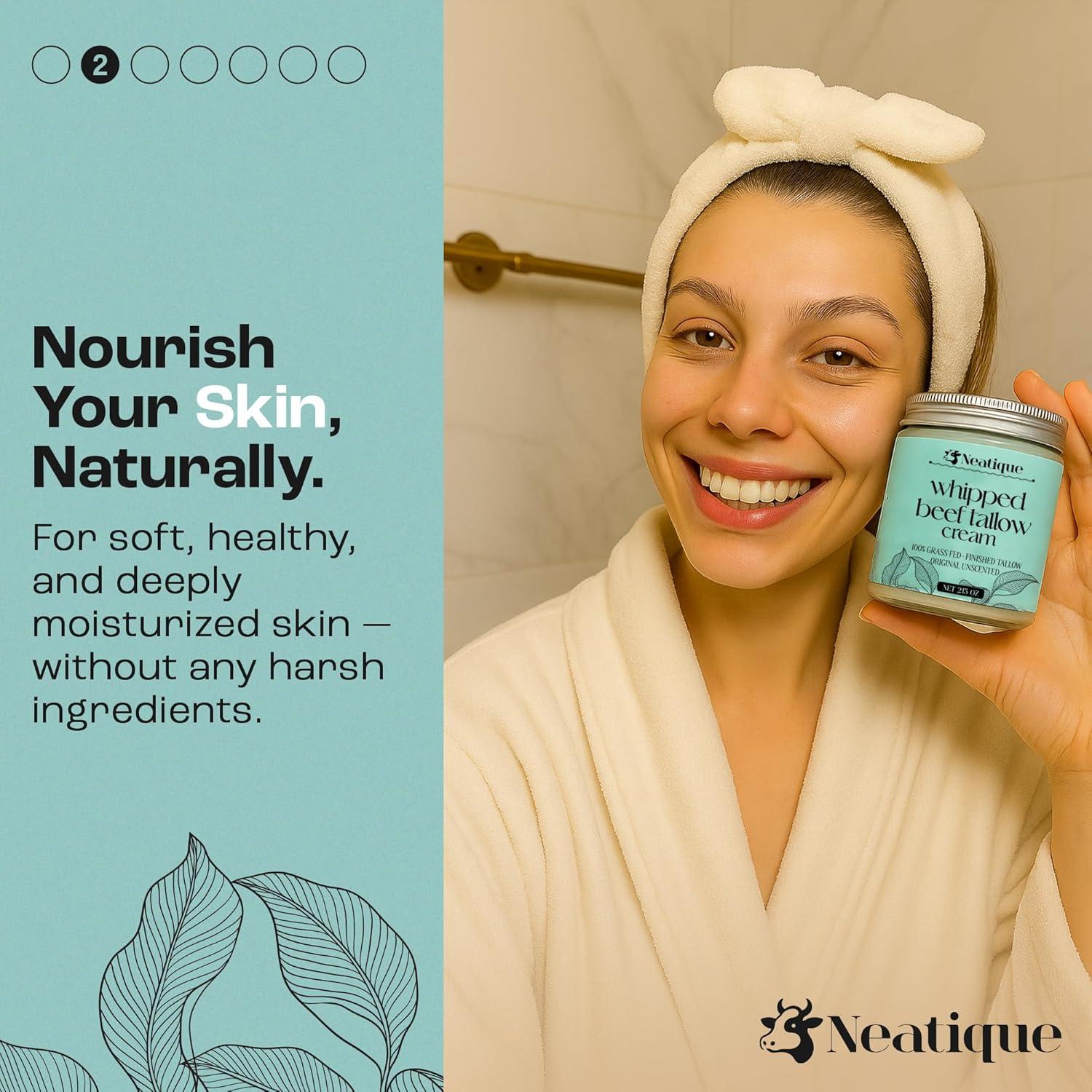 Grasa de Res Alimentada con Pasto Neatique 60.3g Eucalipto