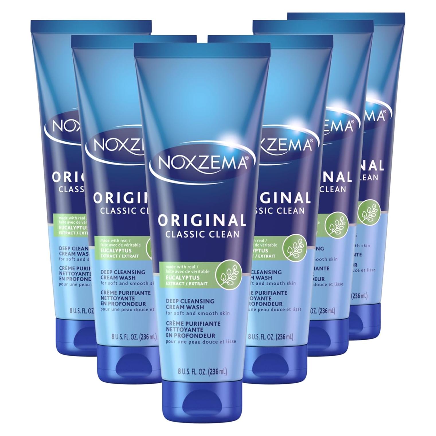 Crema Limpiadora Profunda Noxzema 236ml Pack de 6