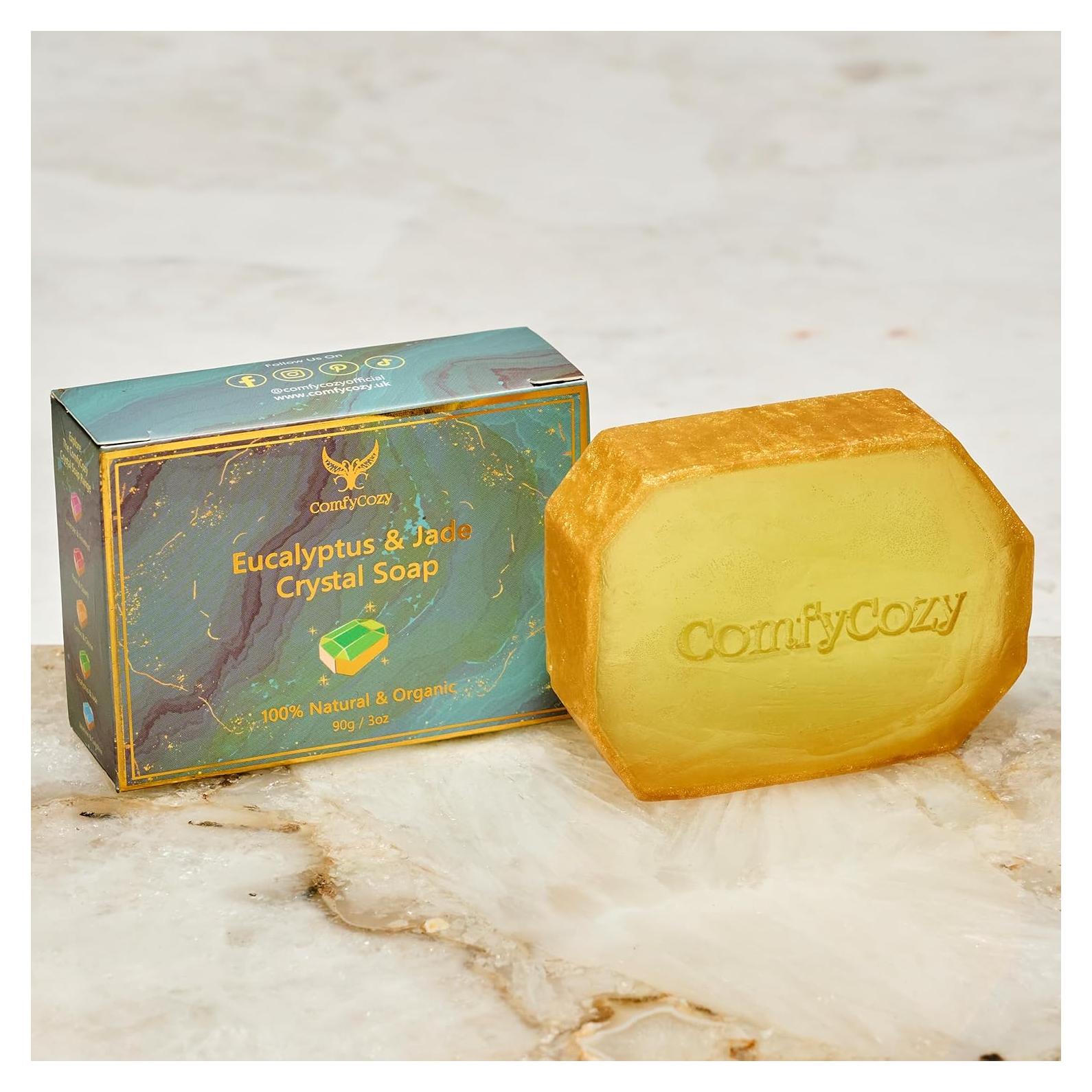 Jabón de Cristal Eucalipto ComfyCozy 90g - Natural y Orgánico