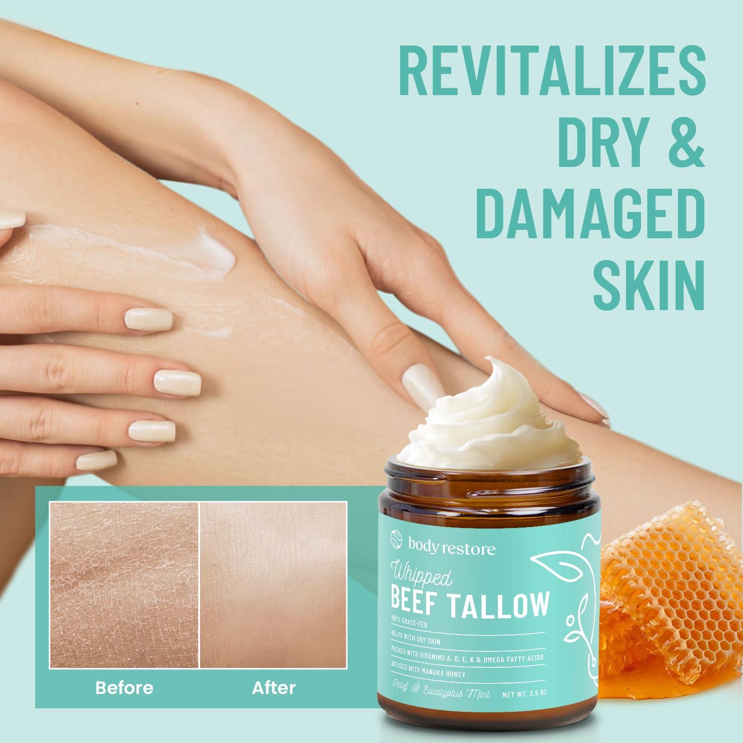 Bálsamo Hidratante Cuerpo Restaura Eucalipto 199g - Manteca de Res