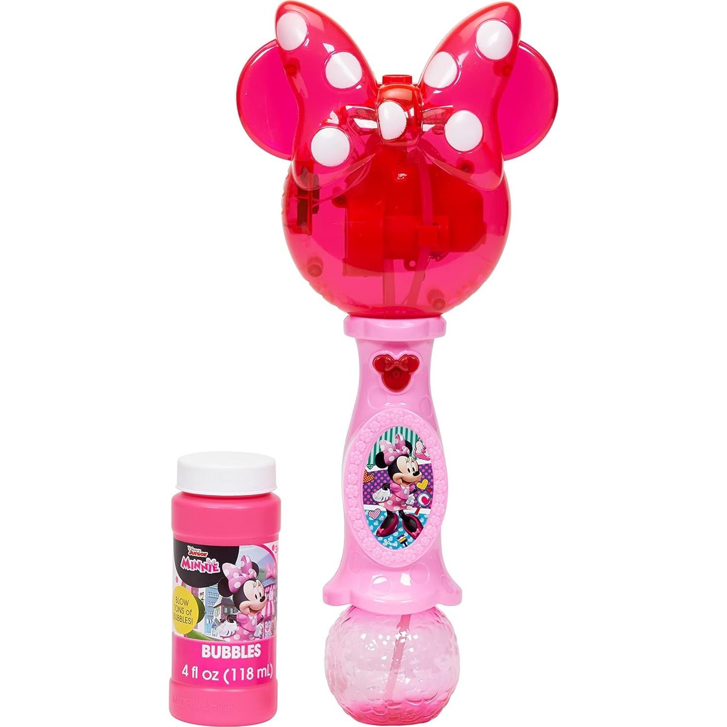 Varita de Burbujas Minnie Mouse con Luz y Sonido 2051