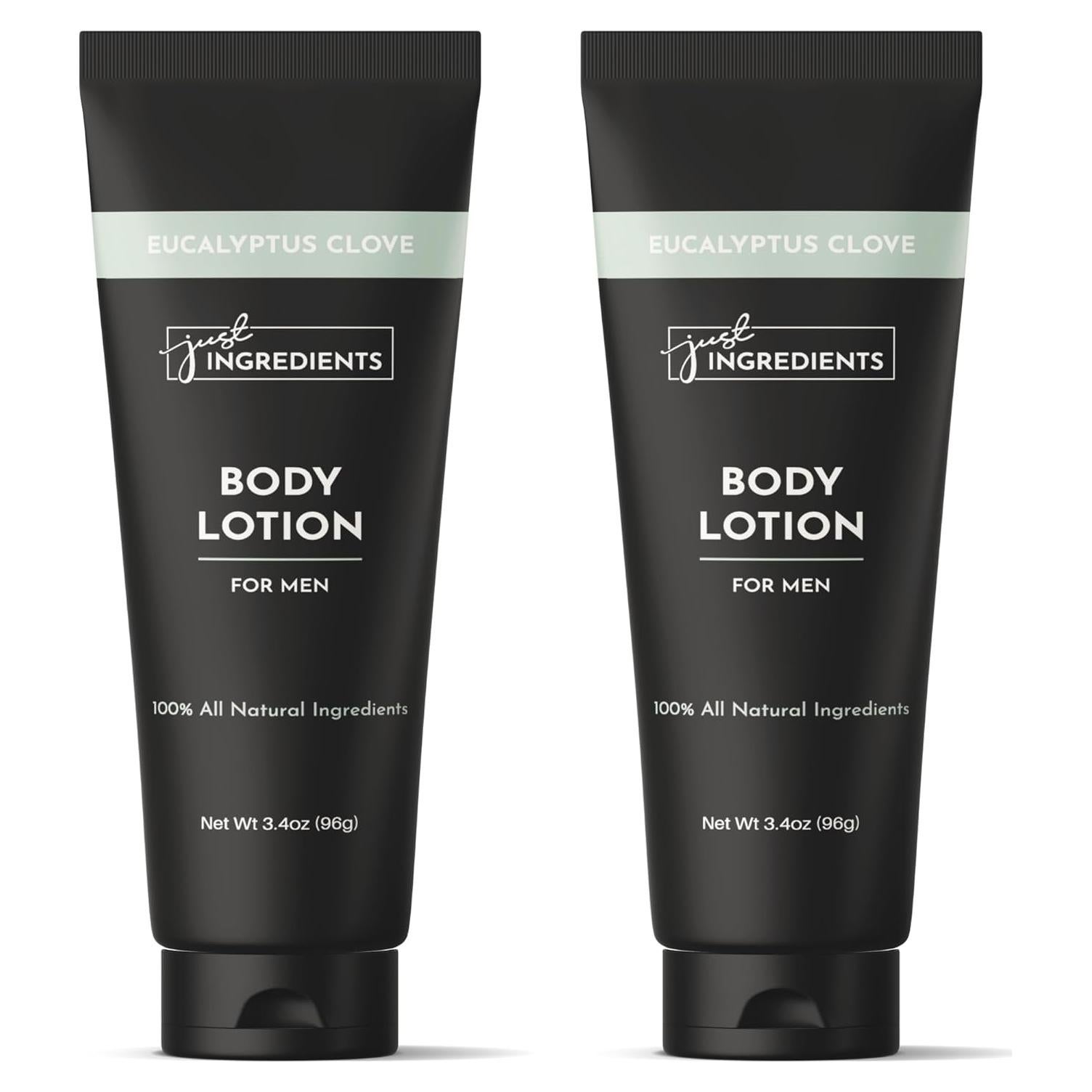 Loción Corporal Just Ingredients Eucalipto y Clavo 96g