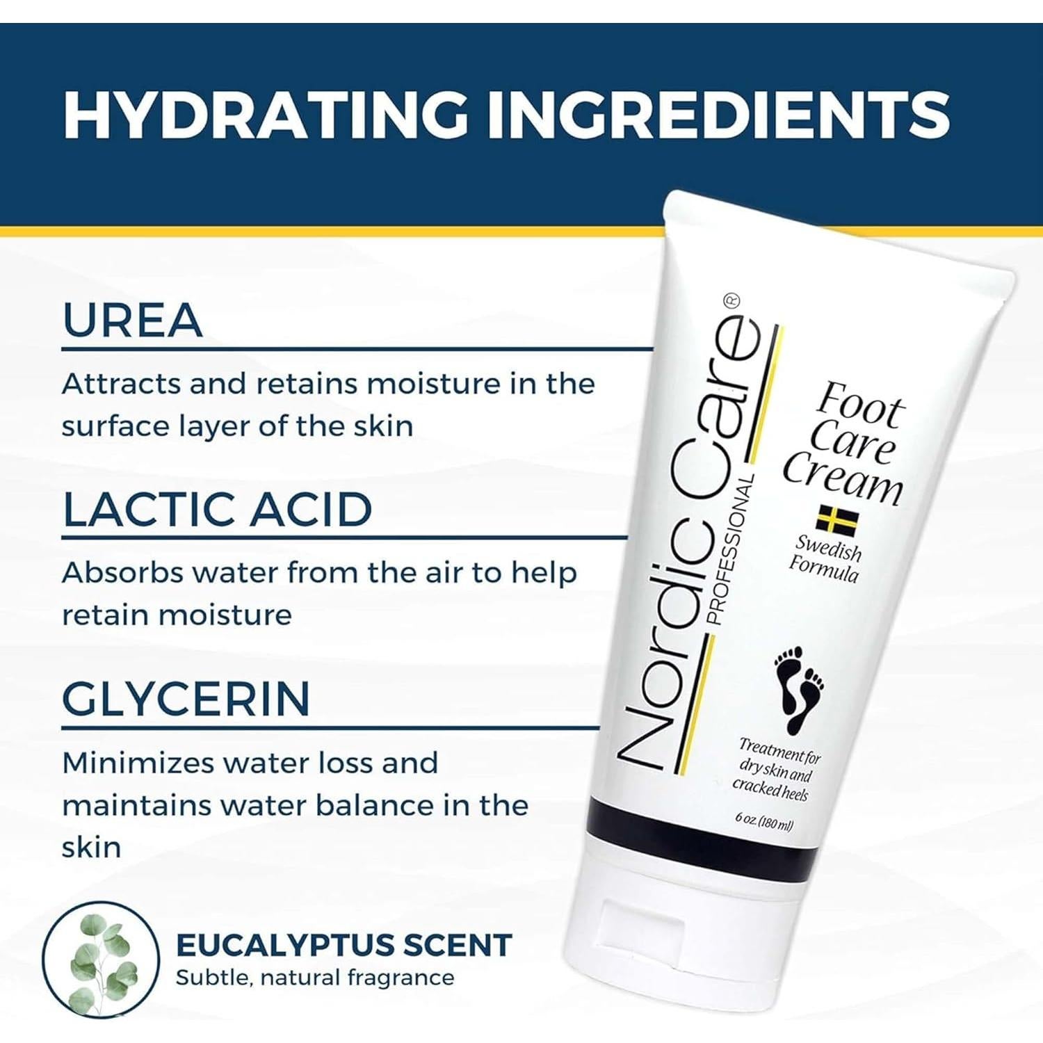 Crema para pies Nordic Care 170 g - Hidratante y Reparadora