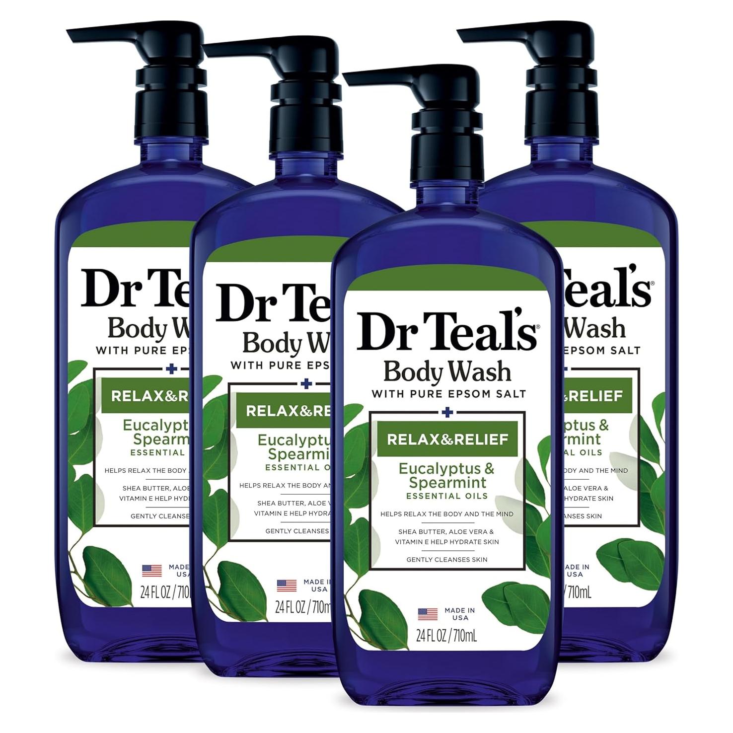 Jabón Corporal Dr Teal's Eucalipto y Menta 2840 ml