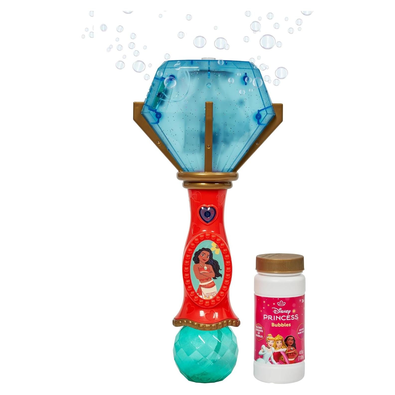 Varita Musical de Burbujas Disney Moana con Luz y Sonido