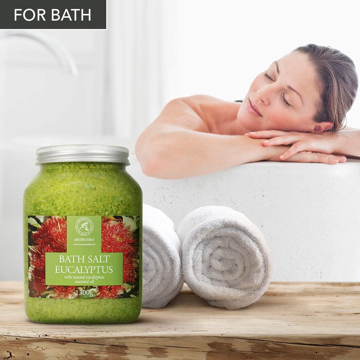 Sal de Baño Eucalipto Aromatika 1305 g - Relajante Natural