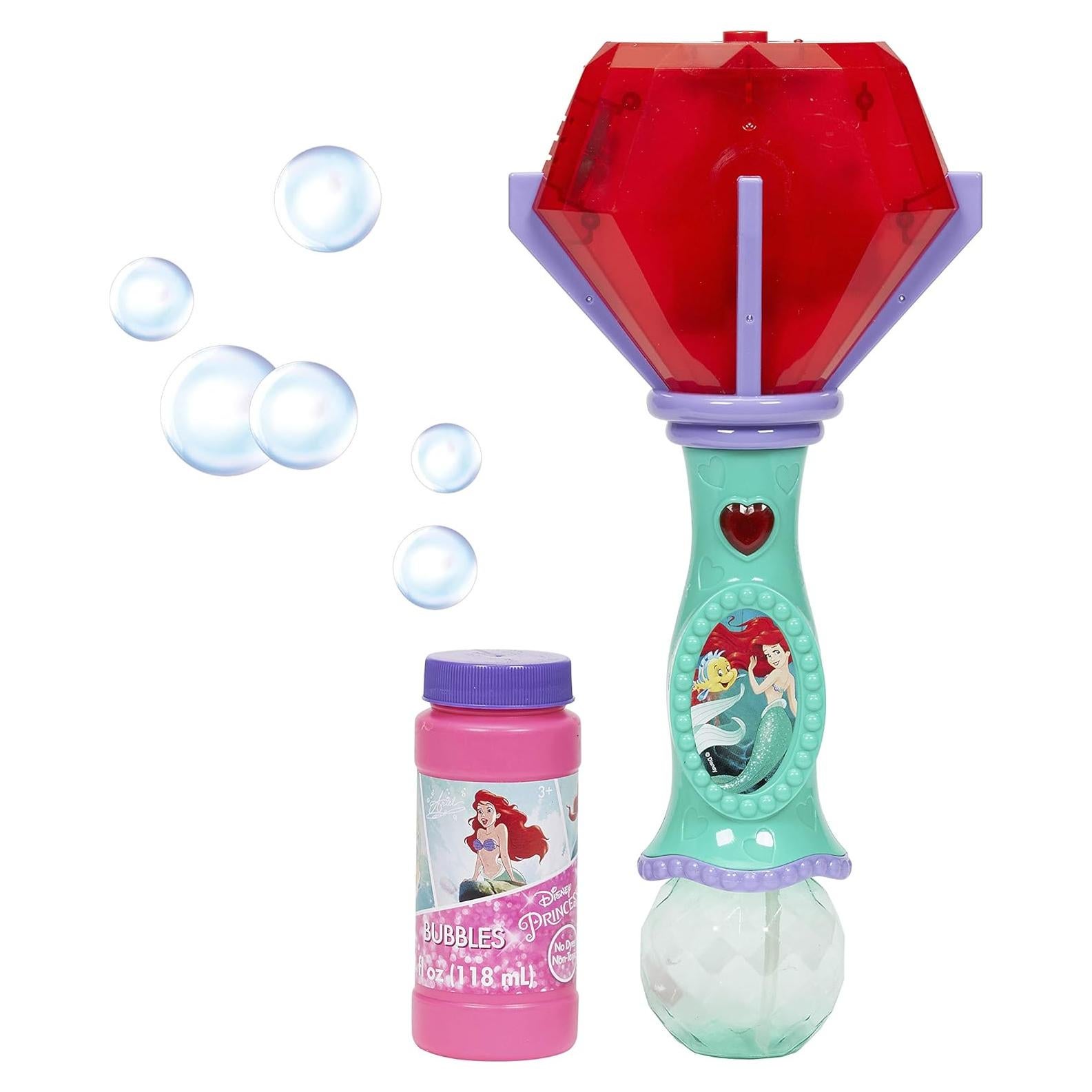 Varita de Burbujas Musical La Sirenita Pequeños Niños