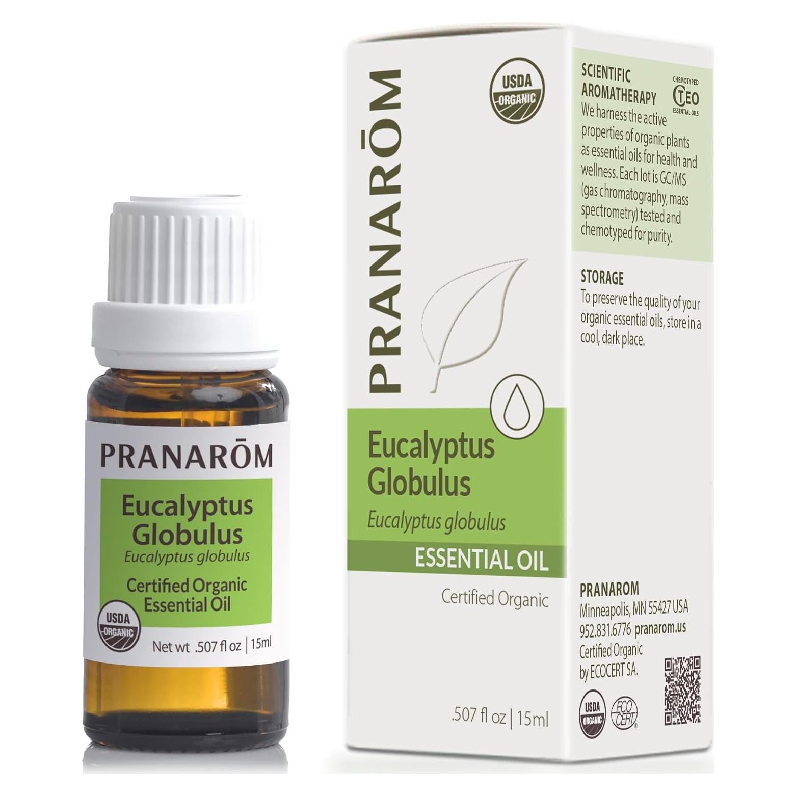 Aceite Esencial de Eucalipto Globulus Pranarom 15ml Orgánico