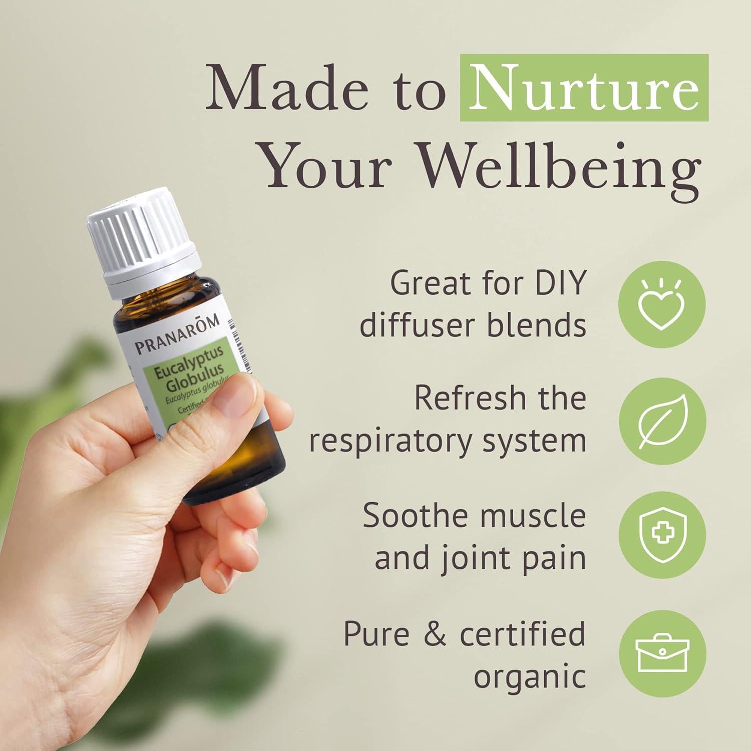 Aceite Esencial de Eucalipto Globulus Pranarom 15ml Orgánico