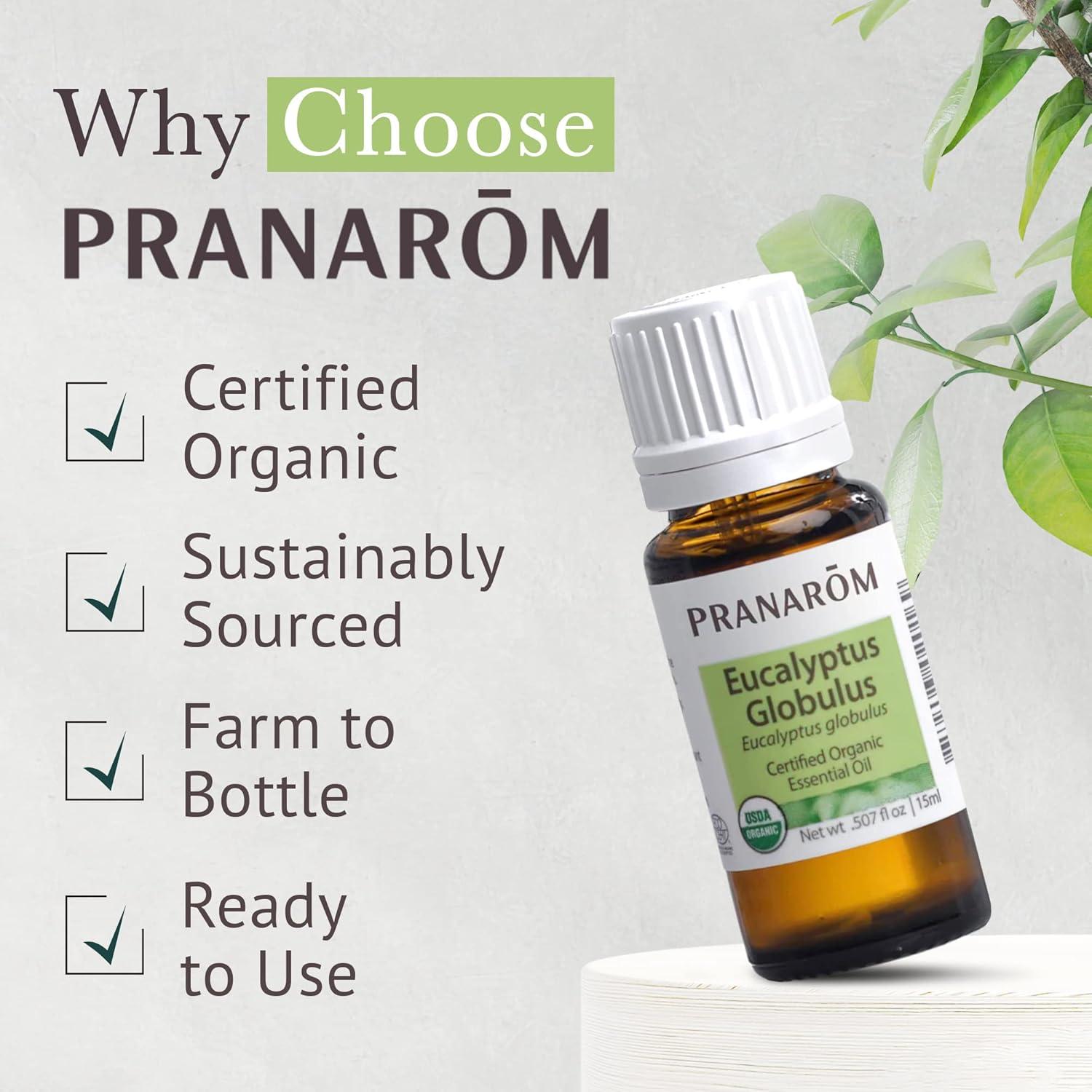 Aceite Esencial de Eucalipto Globulus Pranarom 15ml Orgánico