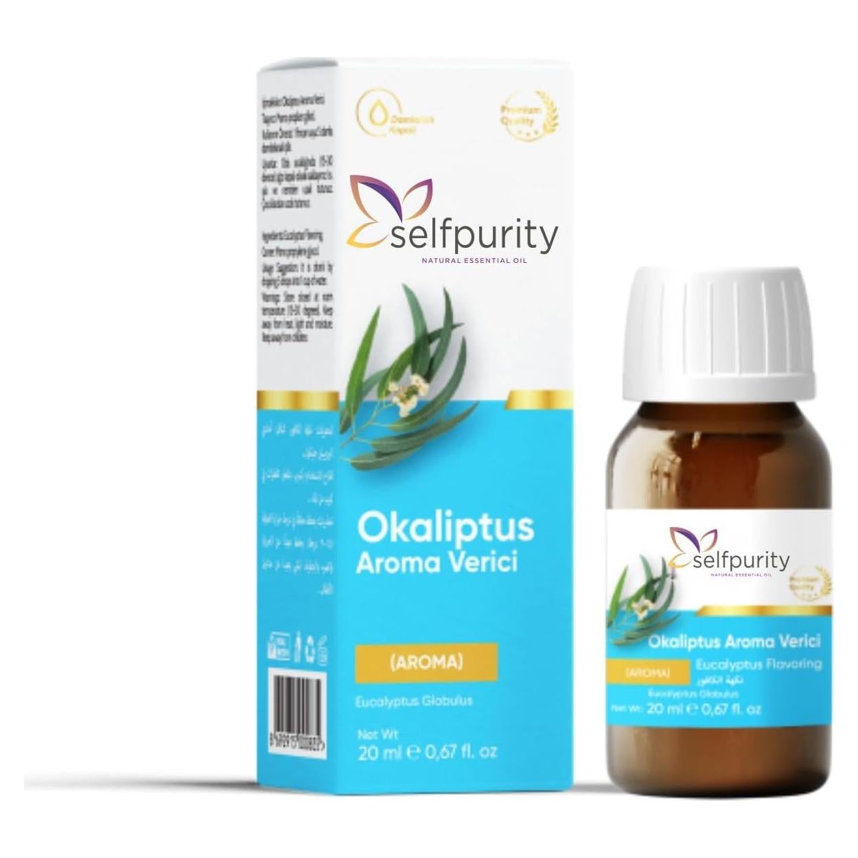 Aceite Esencial de Eucalipto 100% Puro Selfpurity 20 ml