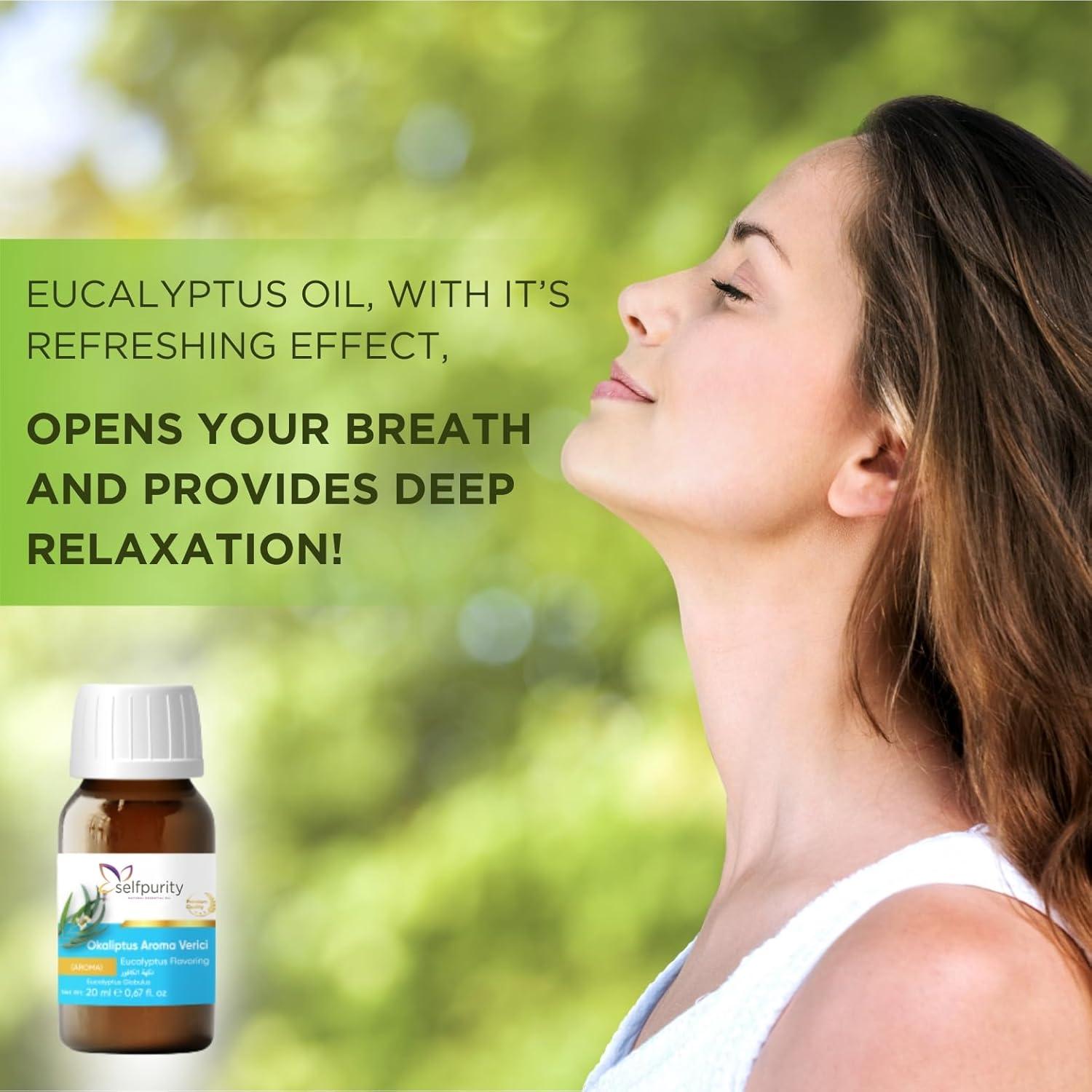 Aceite Esencial de Eucalipto 100% Puro Selfpurity 20 ml