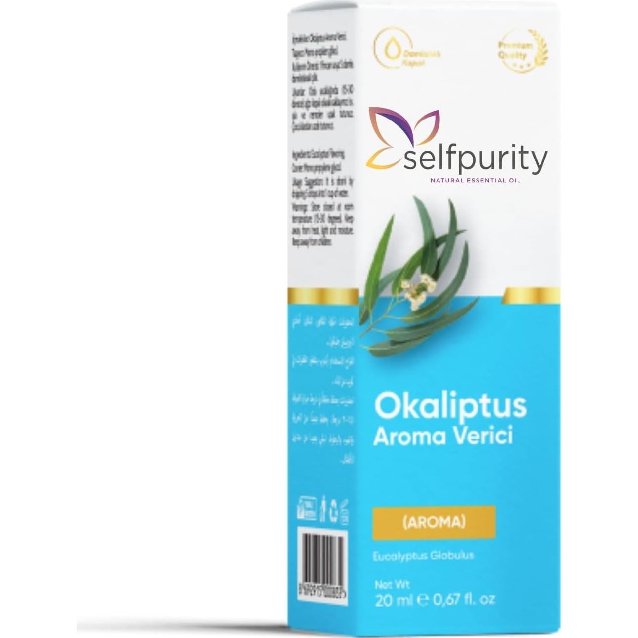 Aceite Esencial de Eucalipto 100% Puro Selfpurity 20 ml