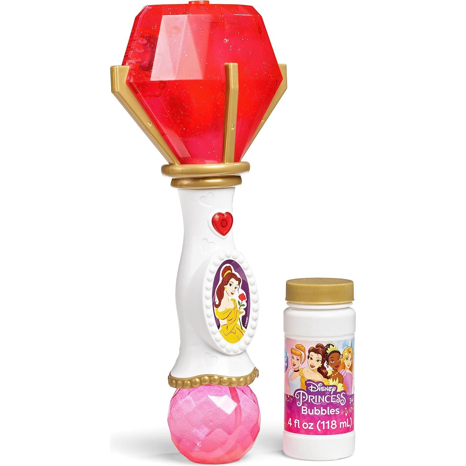 Varita Musical de Luz y Sonido Disney Bella + Burbujas