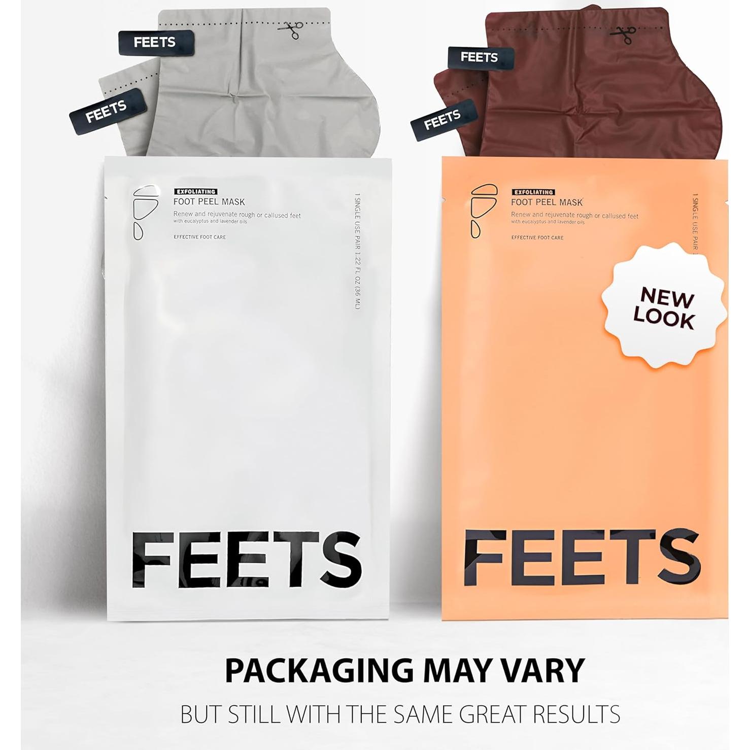 Mascarilla Exfoliante para Pies FEETS con Eucalipto y Lavanda - 2 Botines