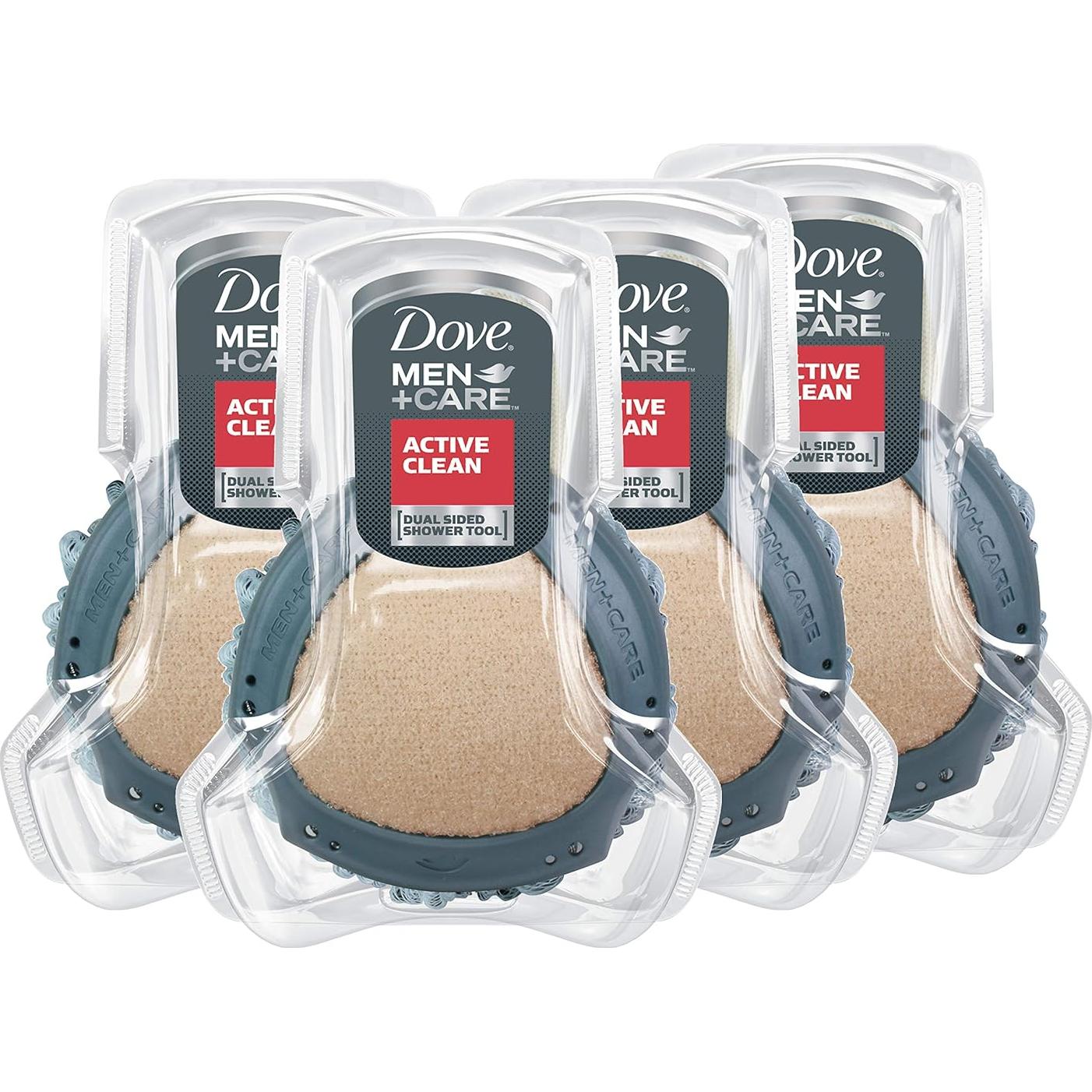 Herramienta de Ducha Dove Men + Care Exfoliante y Gel de Ducha