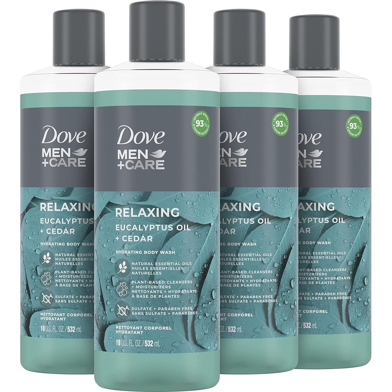 Herramienta de Ducha Dove Men + Care Exfoliante y Gel de Ducha