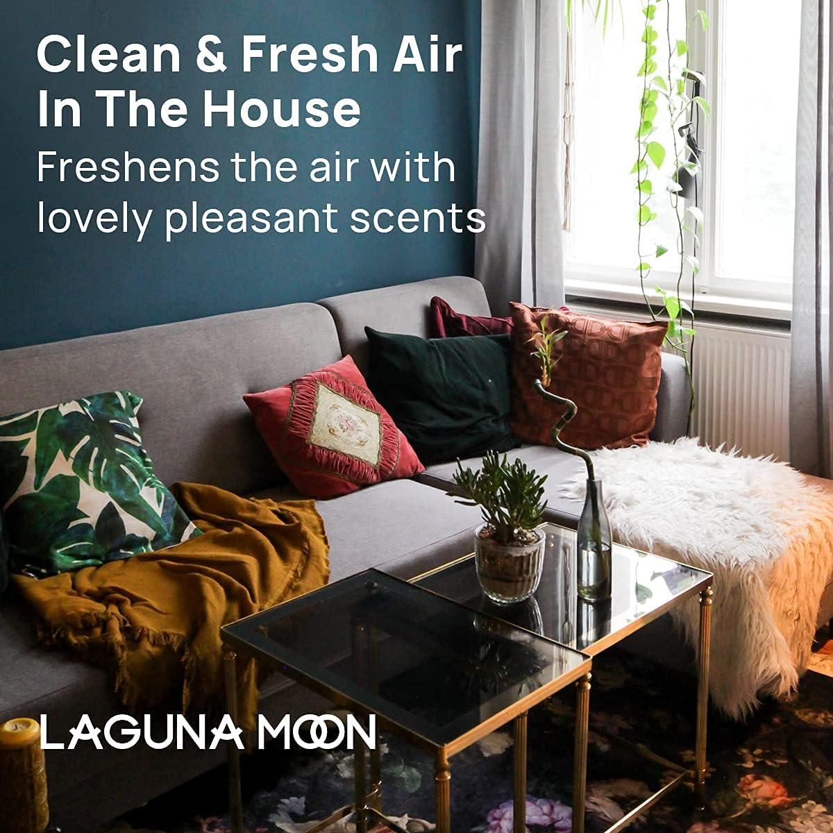 Set de 3 Aceites Esenciales Lagunamoon - Árbol de Té, Lavanda, Limón 90ml