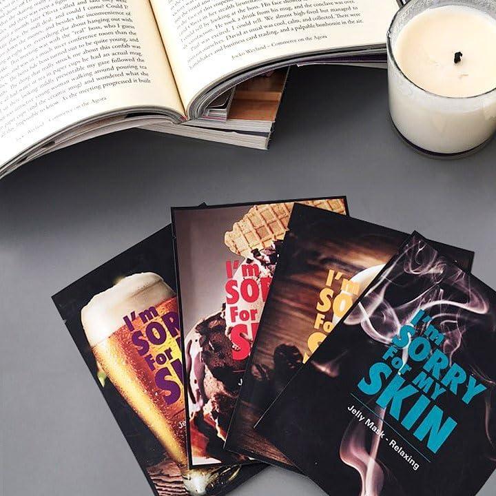 Conjunto de 5 Máscaras de Gel Ultru para Cuidado de Piel