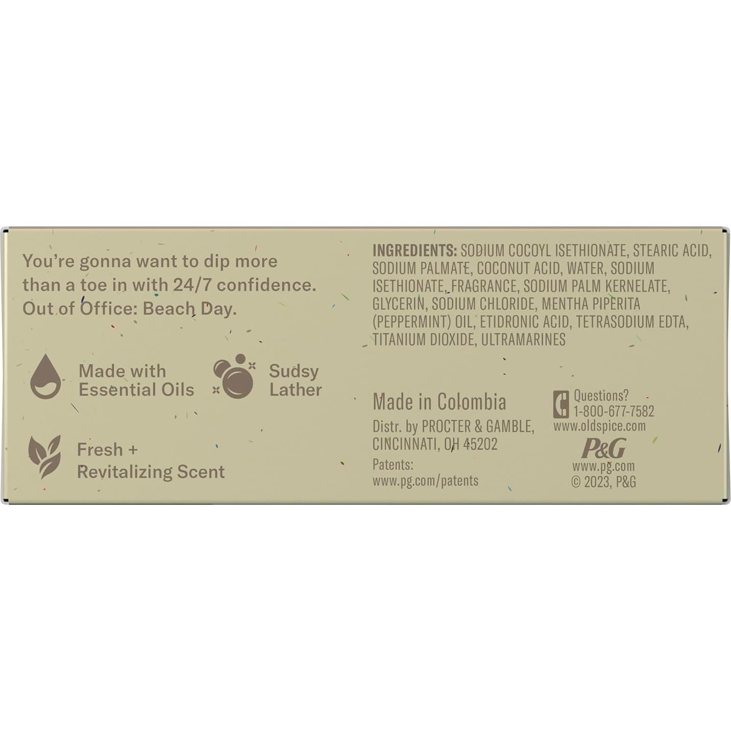 Jabón en Barra Old Spice Aprovecha el Día 141g Eucalipto Coco