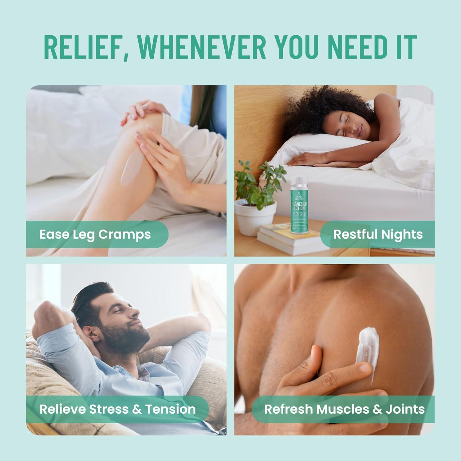 Loción de Magnesio Body Restore con Árnica y MSM 200g