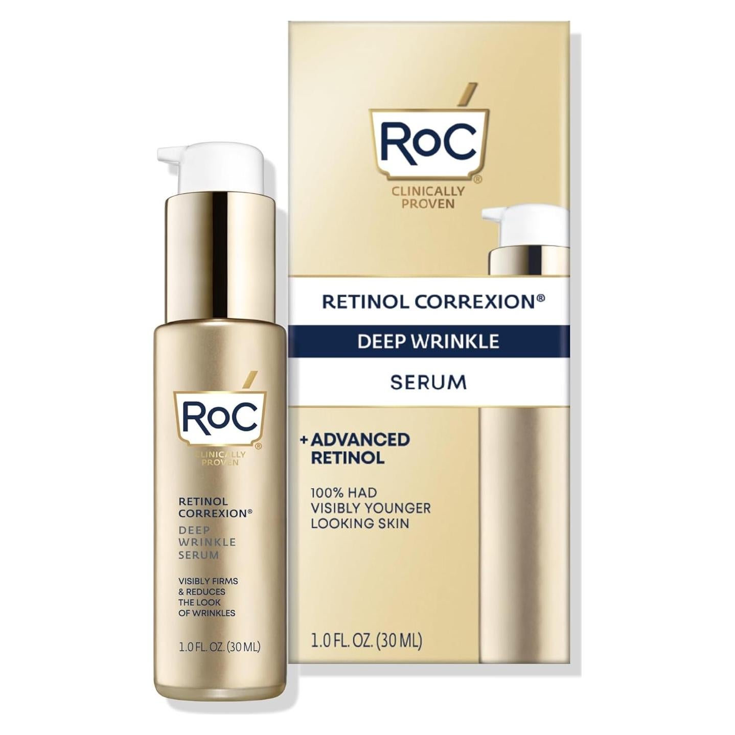 Suero Facial Antienvejecimiento RoC Retinol 30 ml