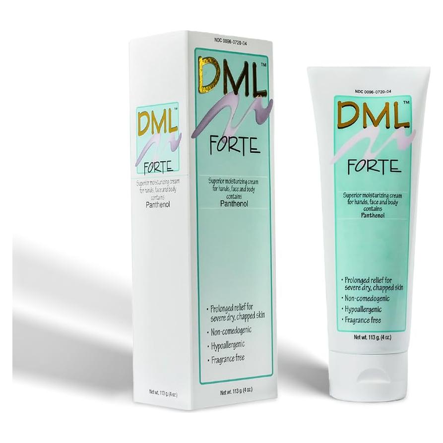 Crema Hidratante DML Forte 113.4 g - Hipoalergénica para Piel Seca