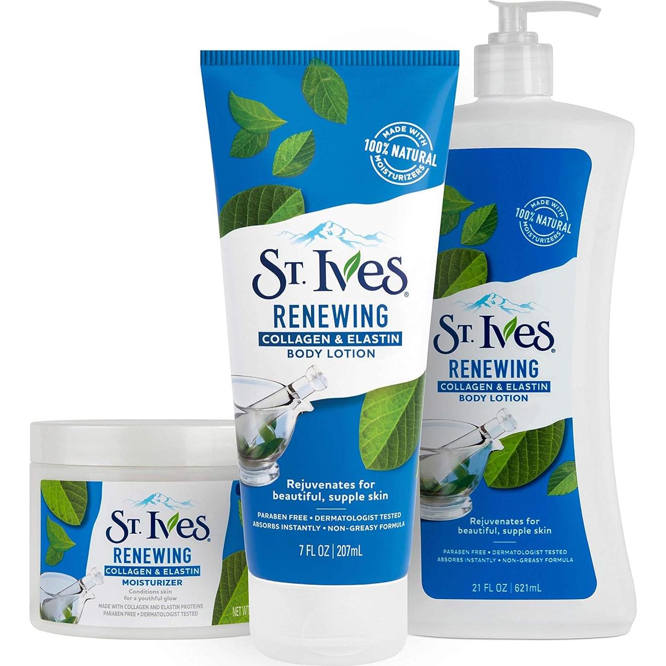 Hidratante Facial St. Ives Colágeno y Elastina 284 g Piel Seca