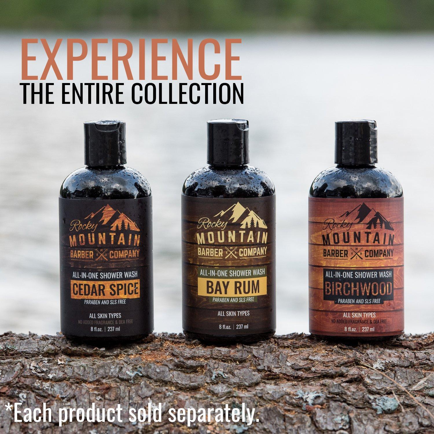 Gel de Ducha Todo-en-Uno Rocky Mountain 226.8 ml Bay Rum