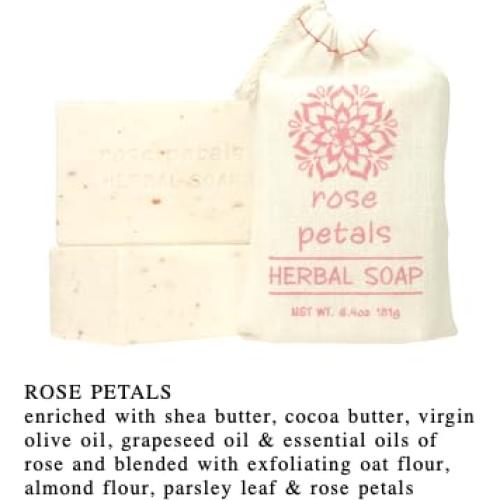 Jabones Herbales Greenwich Bay 2x181g Pétalos de Rosa