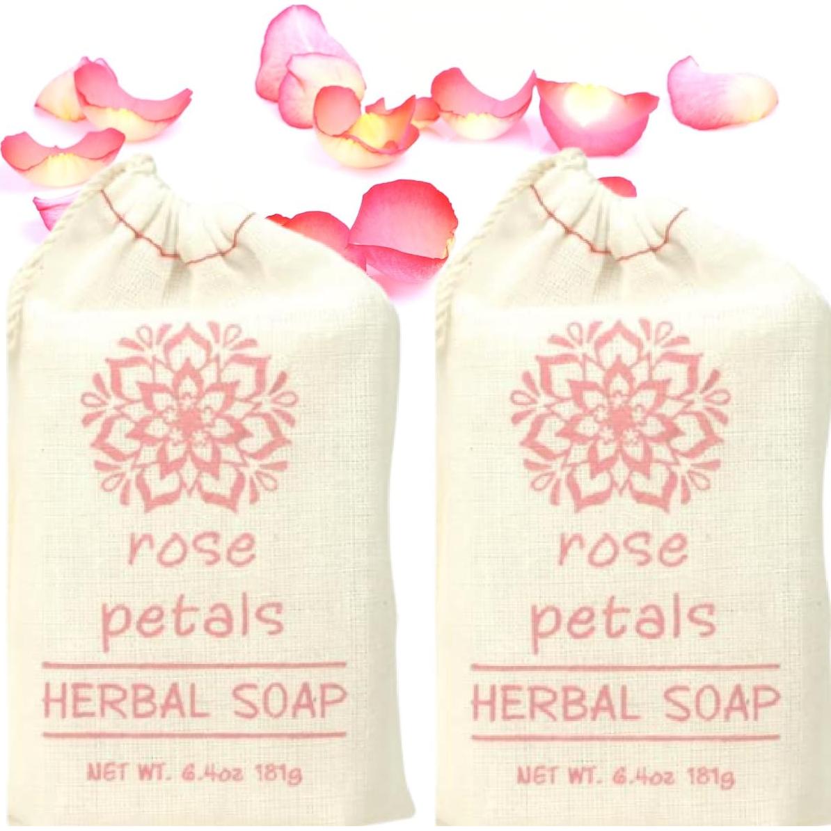 Jabones Herbales Greenwich Bay 2x181g Pétalos de Rosa