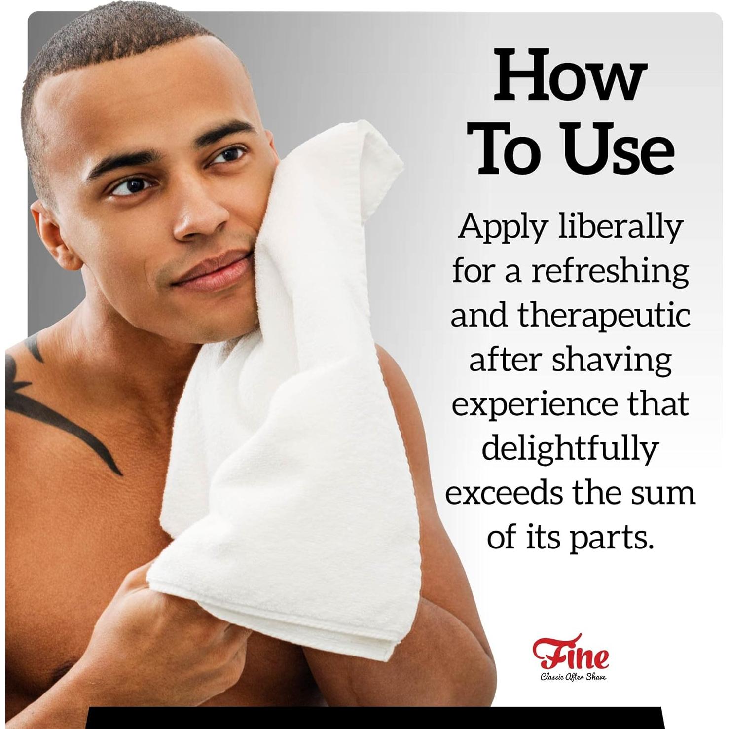 Aftershave Fine Classic para Hombres - Ron de Bay 100ml